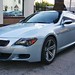 2006 BMW M6 V10 Silver on Black and Cream White Leather in Beverly Hills @porscheconnection P3912A 791