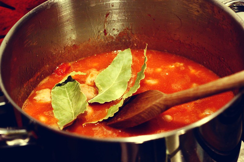 zuppa di fagioli e salsiccia (fagioli all'uccelletta)