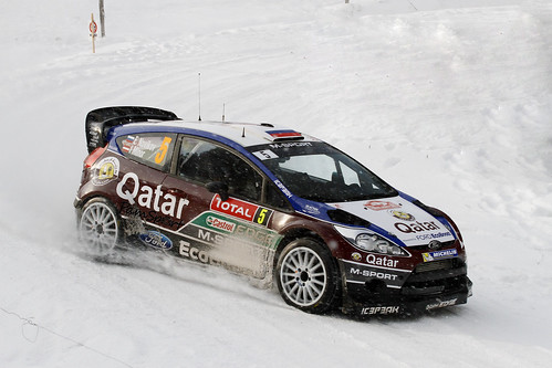 Novikov, ganador de dos especiales con su Fiesta RS WRC