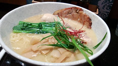 All Chicken Ramen (rich) with extra sides of Egg and Pork Chashu | Â© Bellevue.com