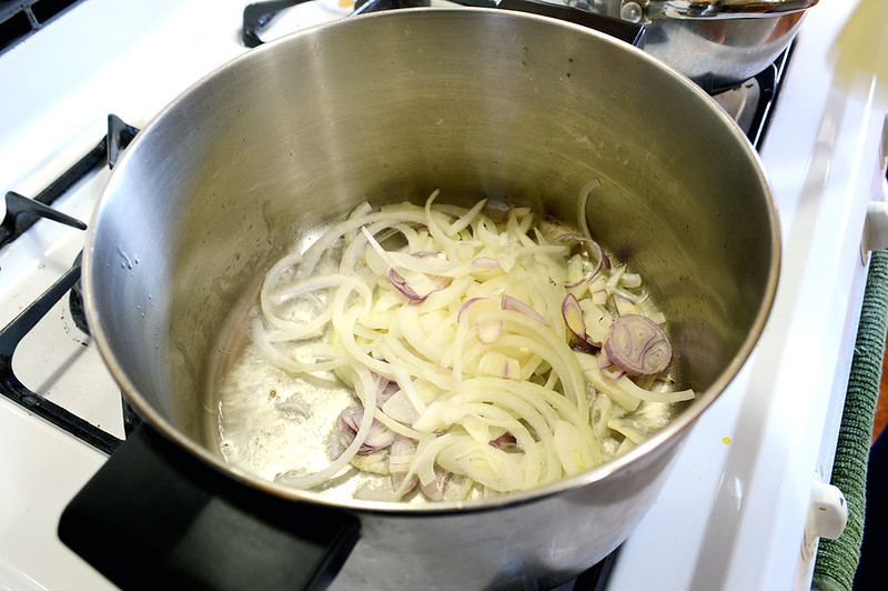 Sauting Garlic, Shallots, Onions