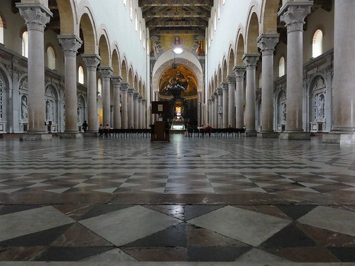 Inside the Cathedral of Messina