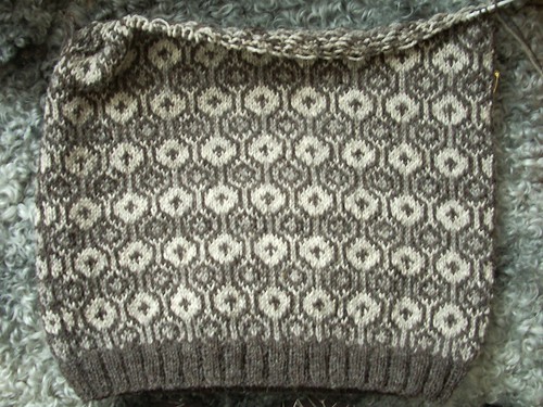 Faroese sweater in progress by Asplund