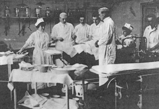 Base Hospital #5 operating room