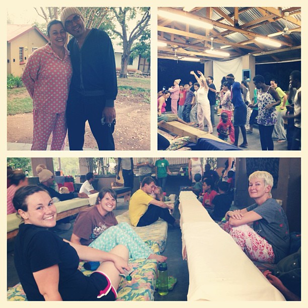 The DTS hosted an awesome pajama night tonight.