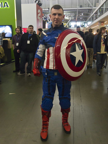 Captain America Cosplayer