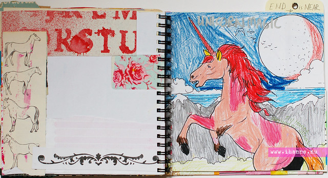 Journal: Unicorn in colour
