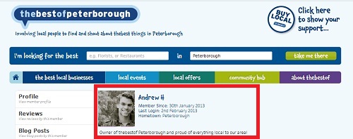 best of peterborough with Andrew