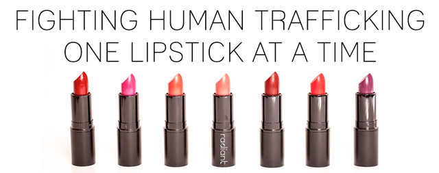 radiance human trafficking awareness month lipstick my fair vanity 6