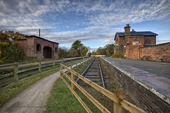 "Hadlow Road Railway Station North West England"