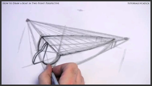 learn how to draw a boat in two point perspective 008