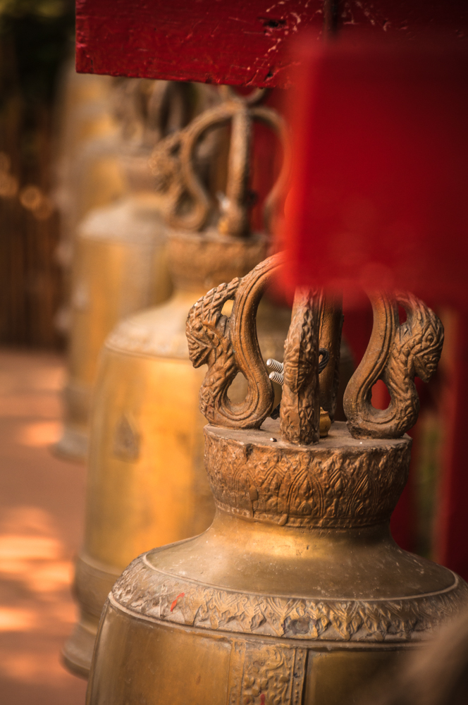 Temple Bells -- Wat Phan Tao, Chiang Mai