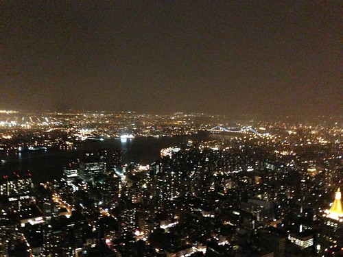 Nightscape of New York City