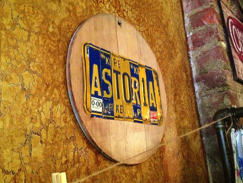 Astoria License Plate