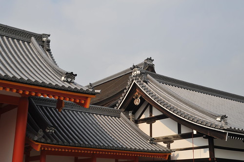 After Japan trip 2011 - day 19. Kyoto. Imperial Palace. Kyoto Tower.