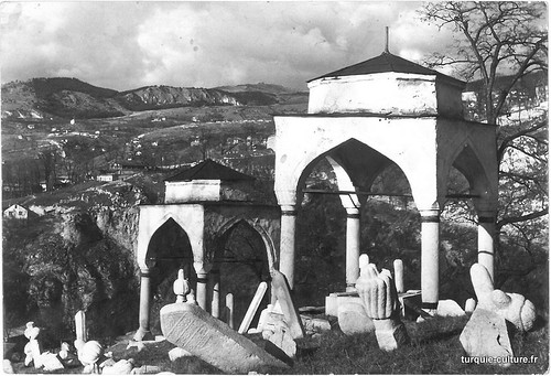 Sarajevo, un cimetière musulman, années 1960