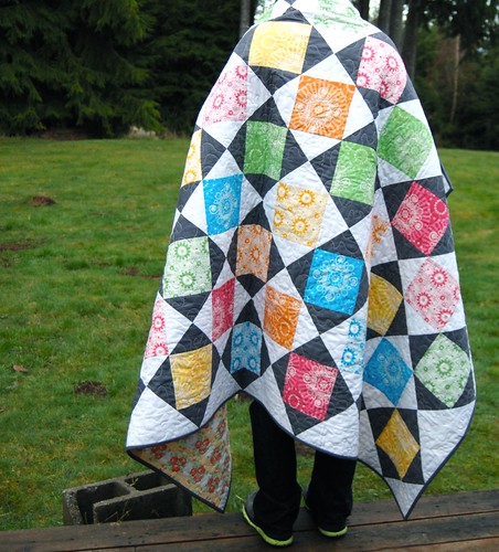 Juicy - my quilt in Modern Quilts from the Blogging Universe