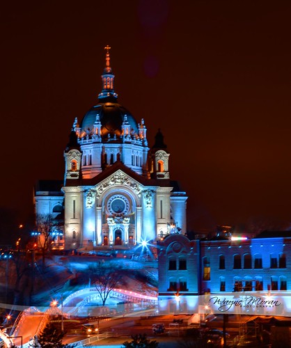 Cathedral of St Paul All Dressed Up - Red Bull Crashed Ice 2013 by !!WaynePhotoGuy