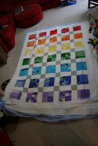 The rainbow quilt
