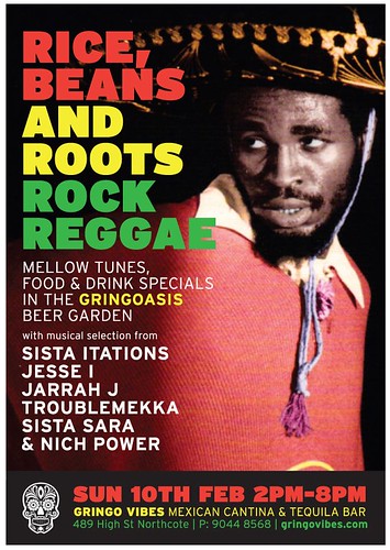 reggae at gringos by Sista Sara