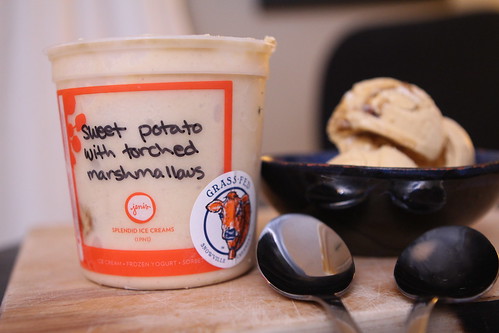 Jeni's Splendid Ice Creams Sweet Potato with Torched Marshmallows