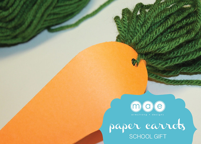 Paper Carrots - School Gift8