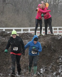 People from all around Kentucky participated in the first of five mud runs in the bluegrass sponsored by the Kentucky National Guard at Kentucky Horse Park in Lexington, Ky., March 2 braving freezing temperatures, snow, wind and of course...mud.