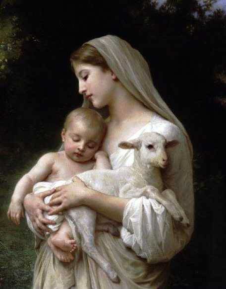 Jesus_Mary_and_lamb