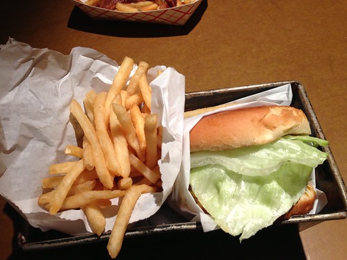 meal at Burger.