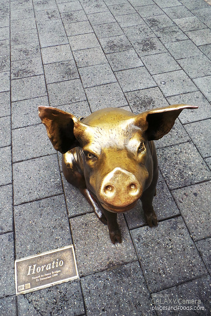 bronze pig horatio