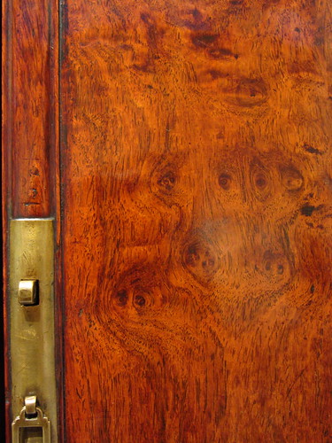 detail -- wood grain chinese cabinet