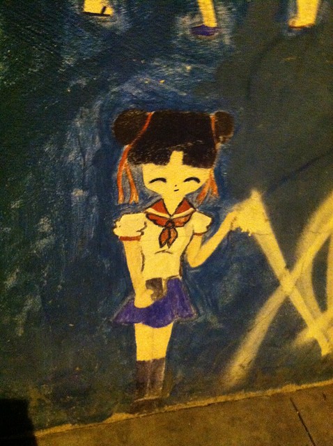 Sailormoon street art