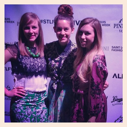 Arrived! @alivemagstl #stlfw with @rightshoesblog @styletab