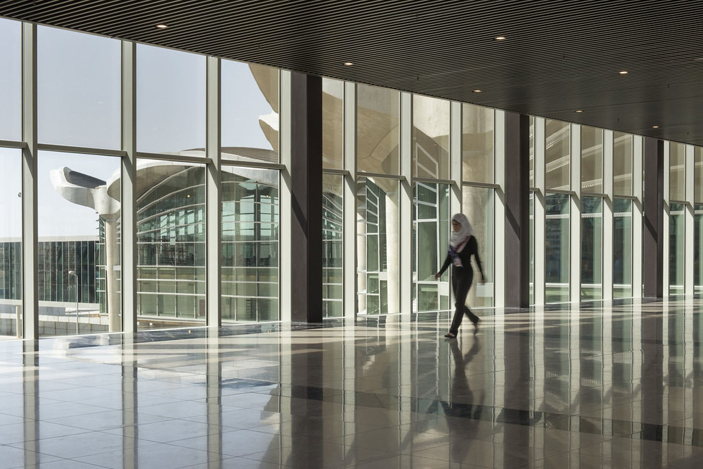 Queen Alia International Airport design by  Foster + Partners