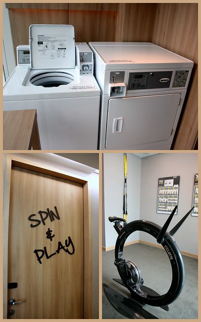 DIY Laundry rooms with Xbox Kinect, TRX training to keep you occupied between spin cycles
