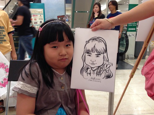 caricature live sketching for Takashimaya Good Friday Special - 7
