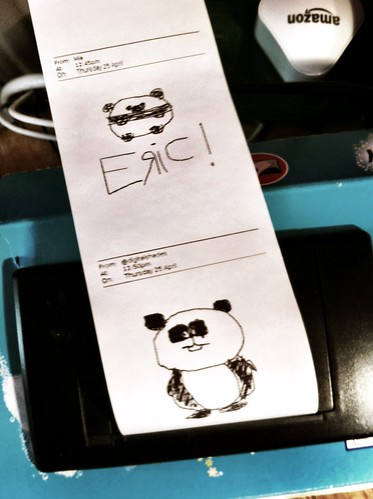 I've got pandas on my printer