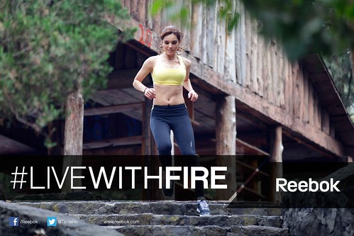 Tania Rincon - Reebok "Live with Fire" #livewithfire