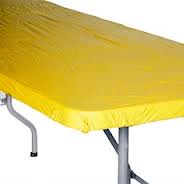 Yellow long table