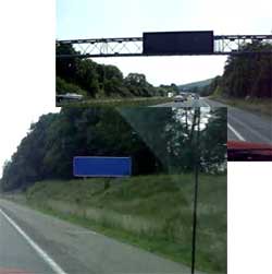 Wytheville VA blank road signs