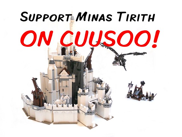 Moc] Helms Deep & Minas Tirith - LEGO Historic Themes - Eurobricks