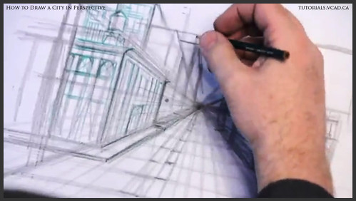 learn how to draw city buildings in perspective 013