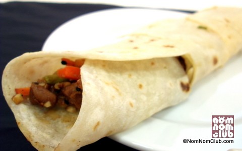 Kung Pao Chicken Wrap