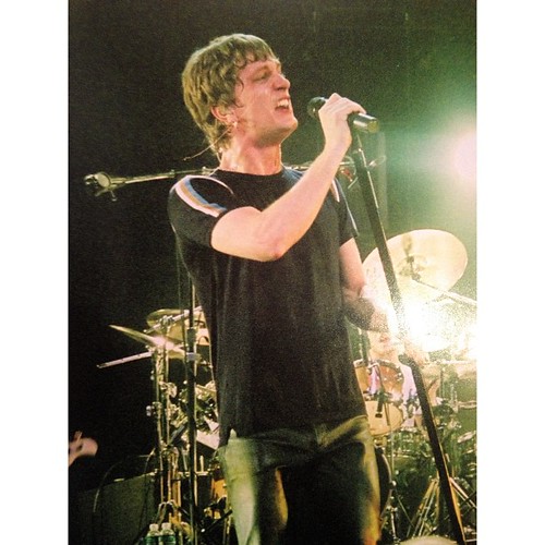 #tbt #matchboxtwenty #mb20 #robthomas -- photo I took of Rob Thomas on 4/21/01 on tour when I did concert photography in college!