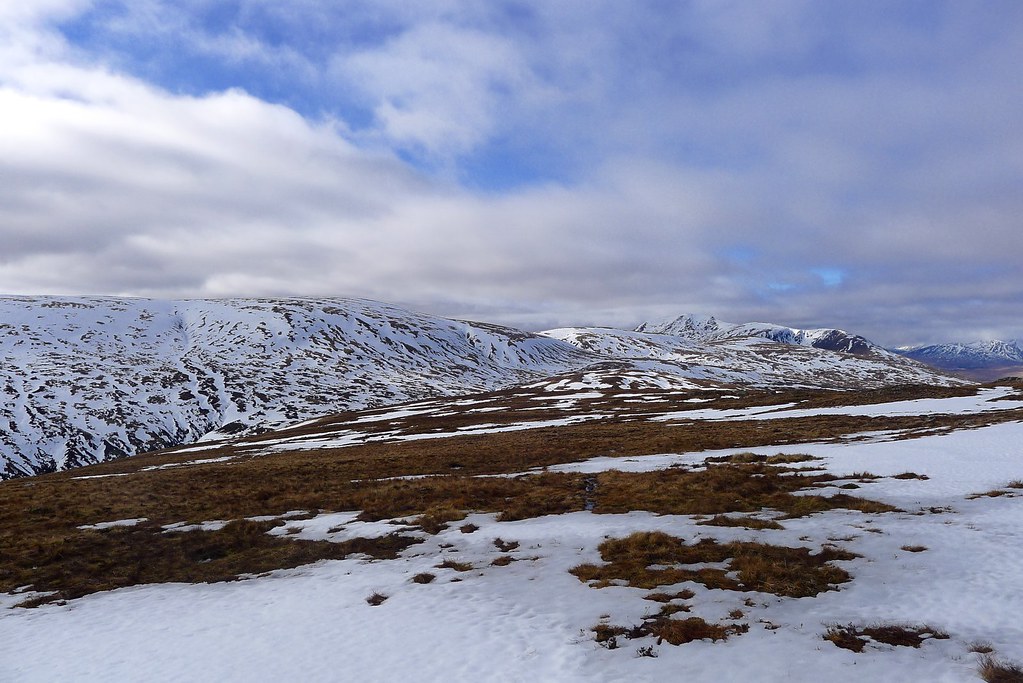 Towards the Bridge of Orchy Hills