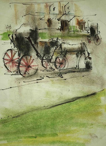 The Horses (4) by Behzad Bagheri Sketches