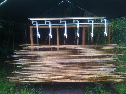 Jose Caraballo's Bamboo Loom