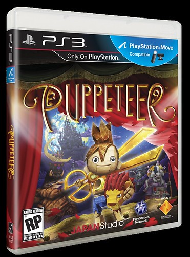 Puppeteer for PS3: Box Art US