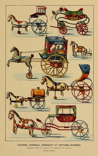 012-Calesa y coches diversos epoca Imperio-Histoire des jouets….1902- Henry René d’ Allemagne