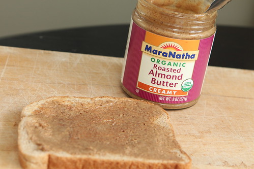Whole Wheat Toast with Almond Butter